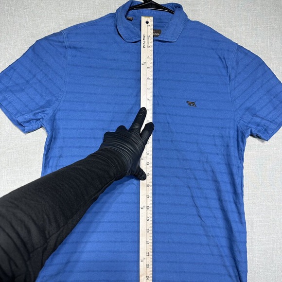 Rodd & Gunn Original Fit Short Sleeve Blue Golf Polo Shirt Mens Sz M - Picture 5 of 11